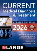 Cover: CURRENT Medical Diagnosis & Treatment 2026 - McGraw-Hill Education