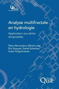 Enlarge image Cover: Analyse multifractale en hydrologie - Quae