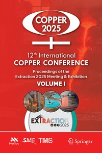 Abbildung von: 12th International Copper Conference - Springer