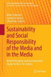 Abbildung von: Sustainability and Social Responsibility of the Media and in the Media - Springer