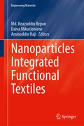 Cover: Nanoparticles Integrated Functional Textiles - Springer