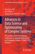 Cover: Advances in Data Science and Optimization of Complex Systems - Springer