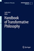 Cover: Handbook of Transformative Philosophy - Springer