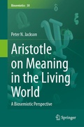 Cover: Aristotle on Meaning in the Living World - Springer