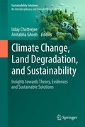 Cover: Climate Change, Land Degradation, and Sustainability - Springer