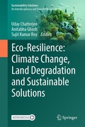 Cover: Eco-Resilience: Climate Change, Land Degradation and Sustainable Solutions - Springer
