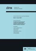 Cover: Jahrbuch f&uuml;r &ouml;ffentliche Finanzen 1 (2025) 1 - Berliner Wissenschafts-Verlag