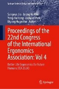 Abbildung von: Proceedings of the 22nd Congress of the International Ergonomics Association, Volume 4 - Springer