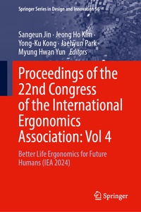 Abbildung von: Proceedings of the 22nd Congress of the International Ergonomics Association, Volume 4 - Springer