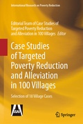 Cover: Case Studies of Targeted Poverty Reduction and Alleviation in 100 Villages - Springer