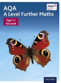 Enlarge image Cover: AQA A Level Further Maths: Year 1 / AS Level - OUP Oxford