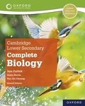 Cover: Cambridge Lower Secondary Complete Biology: Student Book (Second Edition) - OUP Oxford