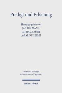 Abbildung von: Predigt und Erbauung - Mohr Siebeck
