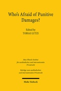 Abbildung von: Who's Afraid of Punitive Damages? - Mohr Siebeck