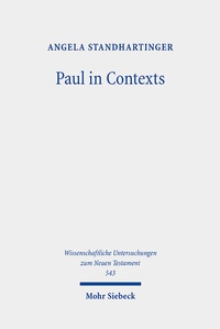 Abbildung von: Paul in Contexts - Mohr Siebeck
