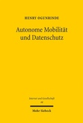 Cover: Autonome Mobilit&auml;t und Datenschutz - Mohr Siebeck
