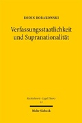 Abbildung von: Verfassungsstaatlichkeit und Supranationalität - Mohr Siebeck