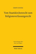 Abbildung von: Vom Staatskirchenrecht zum Religionsverfassungsrecht - Mohr Siebeck