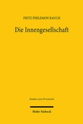 Abbildung von: Die Innengesellschaft - Mohr Siebeck