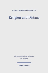 Abbildung von: Religion und Distanz - Mohr Siebeck