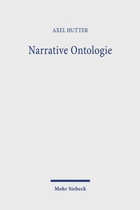 Abbildung von: Narrative Ontologie - Mohr Siebeck