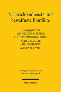 Abbildung von: Nachrichtendienste und bewaffnete Konflikte - Mohr Siebeck