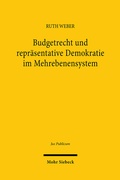 Abbildung von: Budgetrecht und repräsentative Demokratie im Mehrebenensystem - Mohr Siebeck