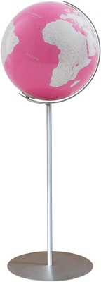 Abbildung von: ARTLINE Regent Standglobus, Ø 40cm, pink - COLUMBUS Verlag GmbH & Co. KG