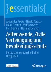 Abbildung von: Zeitenwende, Zivile Verteidigung und Bevölkerungsschutz - Springer