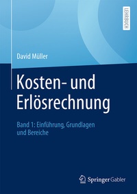 Abbildung von: Kosten- und Erlösrechnung - Springer Gabler