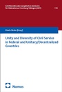 Cover: Unity and Diversity of Civil Service in Federal and Unitary/Decentralized Countries - Nomos