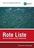 Abbildung von: NaBiV Heft 170/9: Rote Liste und Gesamtartenliste der Fische und Neunaugen (Elasmobranchii, Actinopterygii & Petromyzontida) der marinen Gewässer Deutschlands - Landwirtschaftsverlag