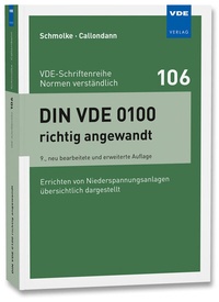 Abbildung von: DIN VDE 0100 richtig angewandt - VDE Verlag