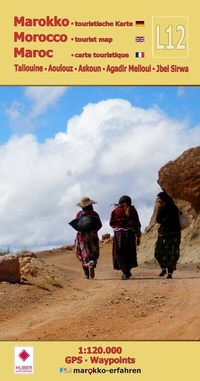 Abbildung von: L12: Taliouine - Aoulouz - Askoun - Agadir Melloul - Jbel Sirwa + GPS-Waypoints - Huber Kartographie