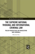 Bild: The Supreme National Tribunal and International Criminal Law - Routledge