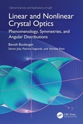 Cover: Linear and Nonlinear Crystal Optics - CRC Press