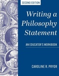 Cover: Writing a Philosophy Statement - Myers Education Press