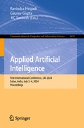 Cover: Applied Artificial Intelligence - Springer