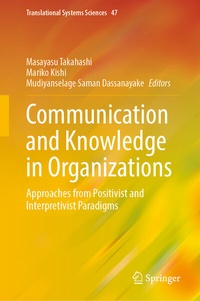 Abbildung von: Communication and Knowledge in Organizations - Springer
