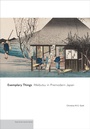 Cover: Exemplary Things - Princeton University Press