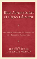 Cover: Black Administrators in Higher Education - Hamilton Books