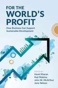 Cover: For the World's Profit - Brookings Institution