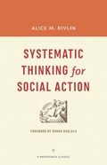 Cover: Systematic Thinking for Social Action - Brookings Institution