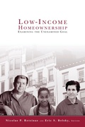 Cover: Low-Income Homeownership - Brookings Institution