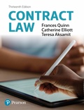 Cover: Contract Law - Pearson Education Limited