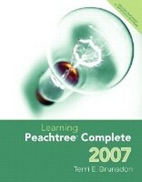 Abbildung von: Learning Peachtree Complete 2007 - Pearson
