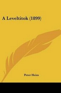 Enlarge image Cover: A Leveltitok (1899) - Kessinger Publishing