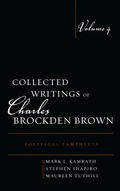 Cover: Collected Writings of Charles Brockden Brown - Bucknell University Press,U.S.