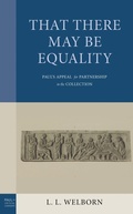 Cover: That There May Be Equality - Lexington Books/Fortress Academic
