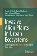 Cover: Invasive Alien Plants in Urban Ecosystems - Springer